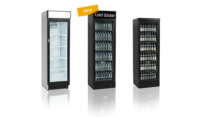 Pure black bottle cooler with canopy